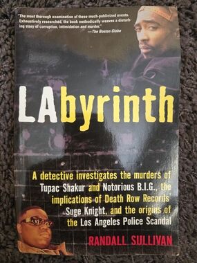 LAbyrinth True Crime Paperback Book by Randall Sullivan.